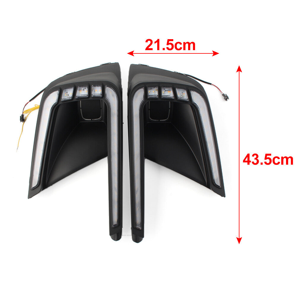DRL LED daytime running lights and anti-collision fog lights are suitable for the 11th generation for Honda for Civic .