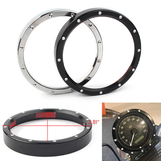 Fit for Harley Sportster XL883 XL1200 motor Speedometer Gauge Bezel Accent Trim Ring
