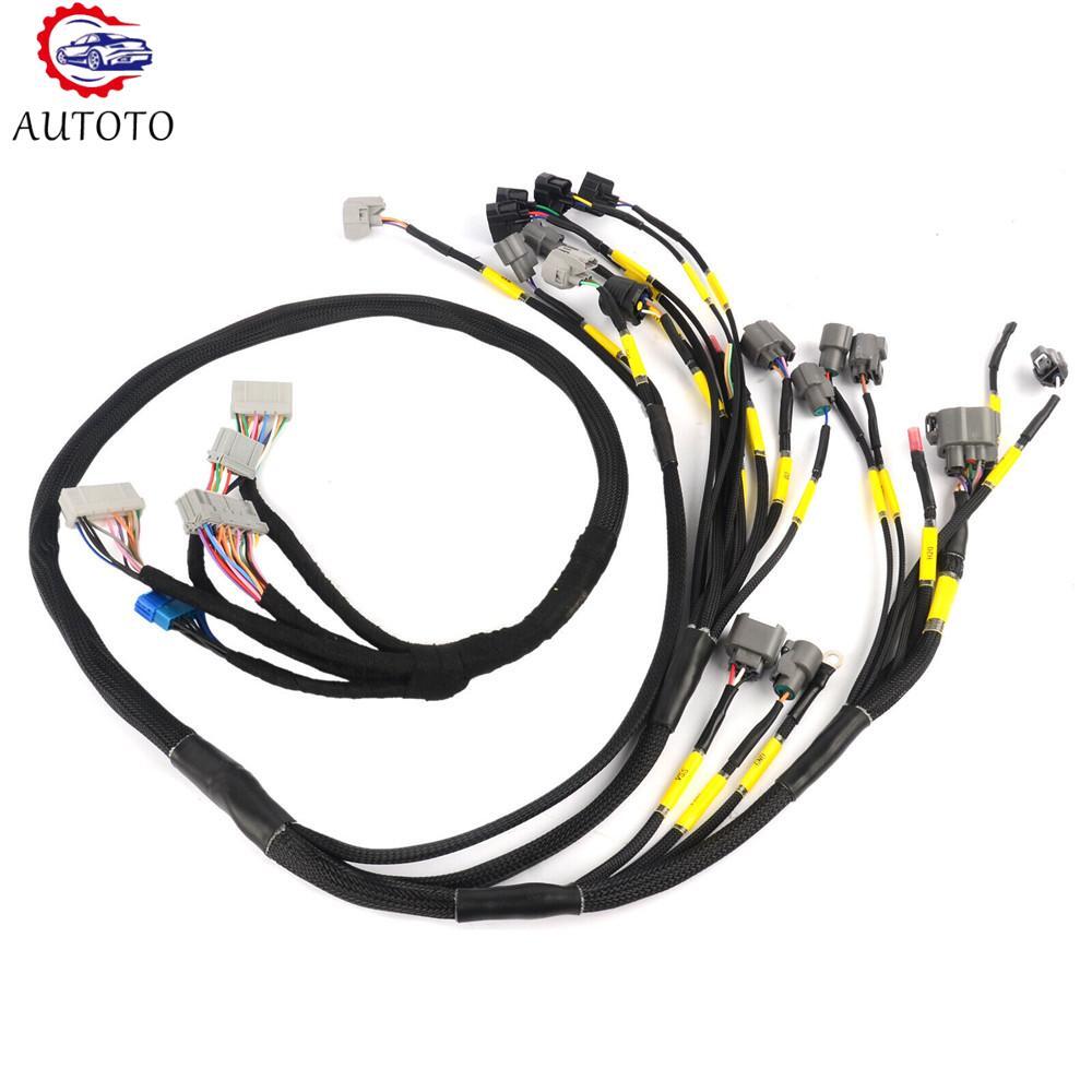 Engine Harness OBD1 Tucked Budget BD Series for Honda for Civic Integra B18 D16 B16