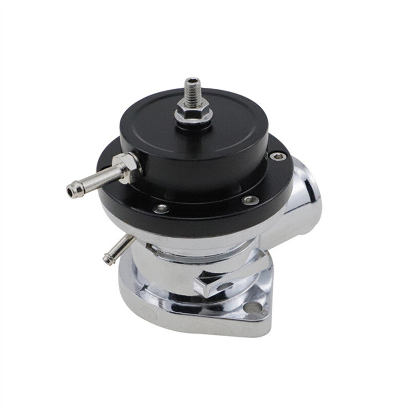Black Universal Type-S Turbo Blow Off Valve BOV Adjustable PSI Billet Aluminum