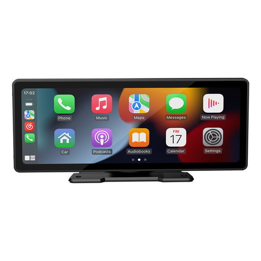 9.3in Portable Car Radio For Apple Carplay Andriod Auto Stereo Multimedia Player