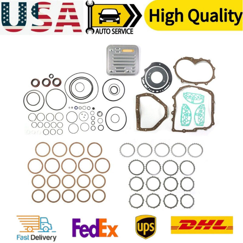 A604 40TE 41TE F4AC1 Transmission Master Overhaul Rebuild Kit For Cirrus Sebring
