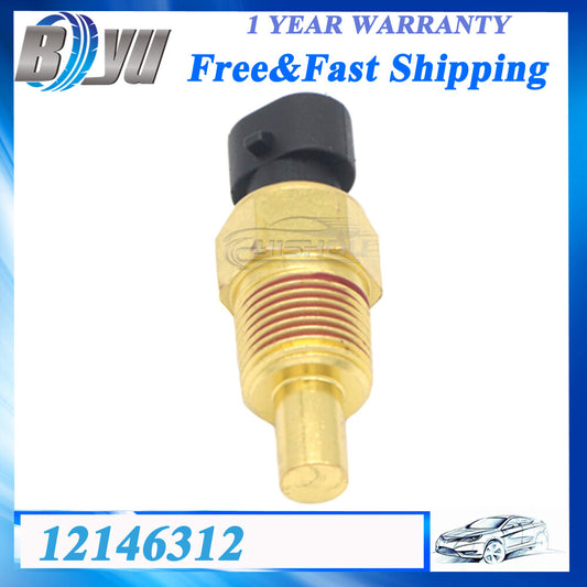 Engine Coolant Temperature Sensor Water Temp Sensor 12146312 fit for Chevy for GMC for Honda
