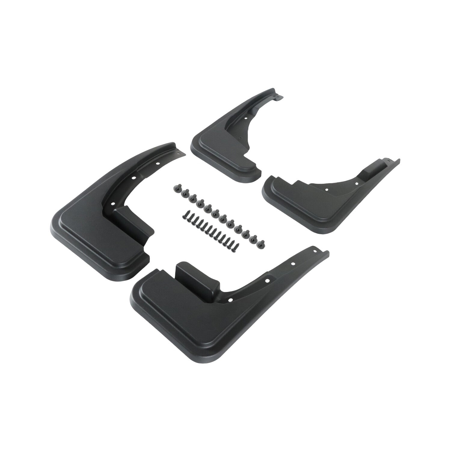4x Front  Rear Splash Guards Mud Flaps Mudguards for Ford Maverick XL XLT 22-23