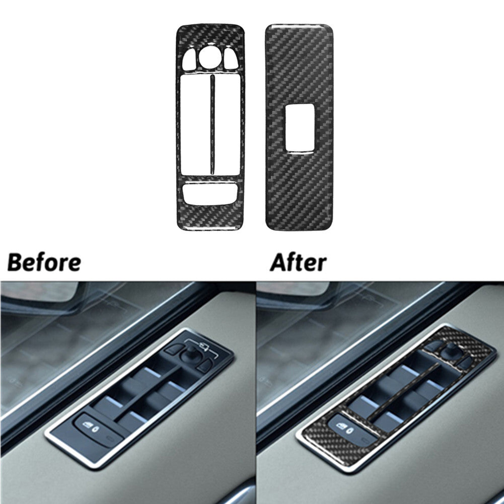 Carbon Fiber Driver Window Lift Control for Land Rover Discovery Sport 2015-2019