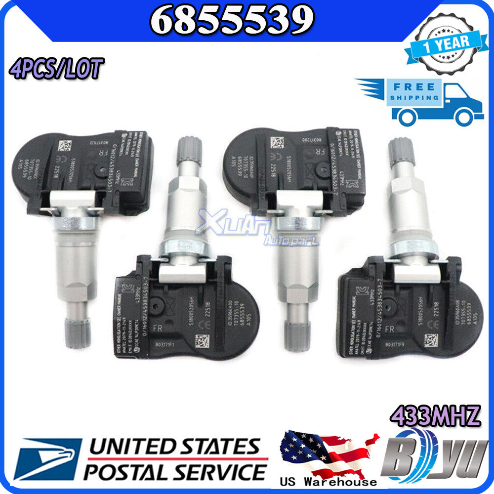 6855539 new TPM222 TPMS tire pressure monitoring sensor for BMW F20 3ER F30 4ER X5