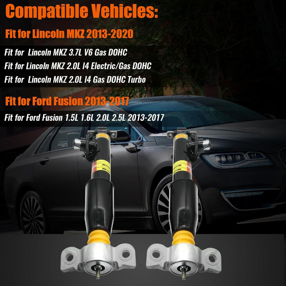 Pair Front Shock Absorber Struts Assys for BMW X1 F48 sDrive xDrive28i 2016-2023