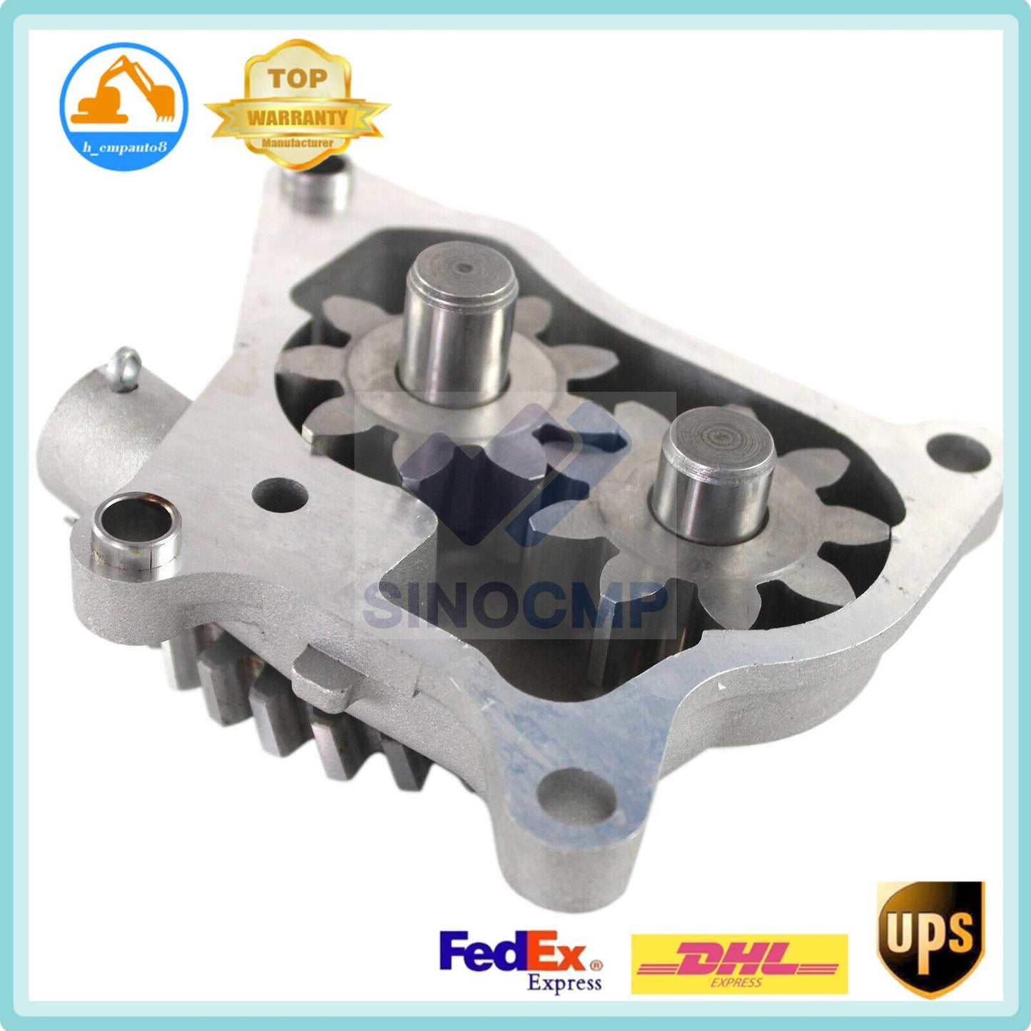 New Oil Pump 4HE1 4HF1 4HK1 4HG1 4.3L 5.2L for Isuzu NPR NQR 8-98017585-1