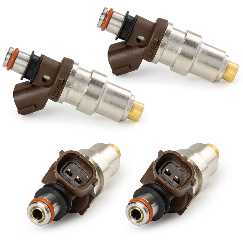 4x Fuel Injectors 23250-75050 For Hilux 4Runner Hiace RCH Prado RZJ 3RZ-FE 3RZFE