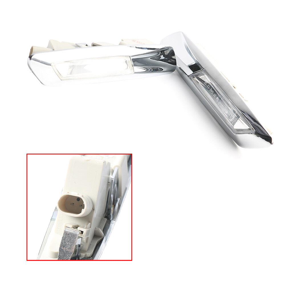 2Pcs For 2011-2013 528i 525i 550i Turn Indicator Lamp Signal Left Right Side
