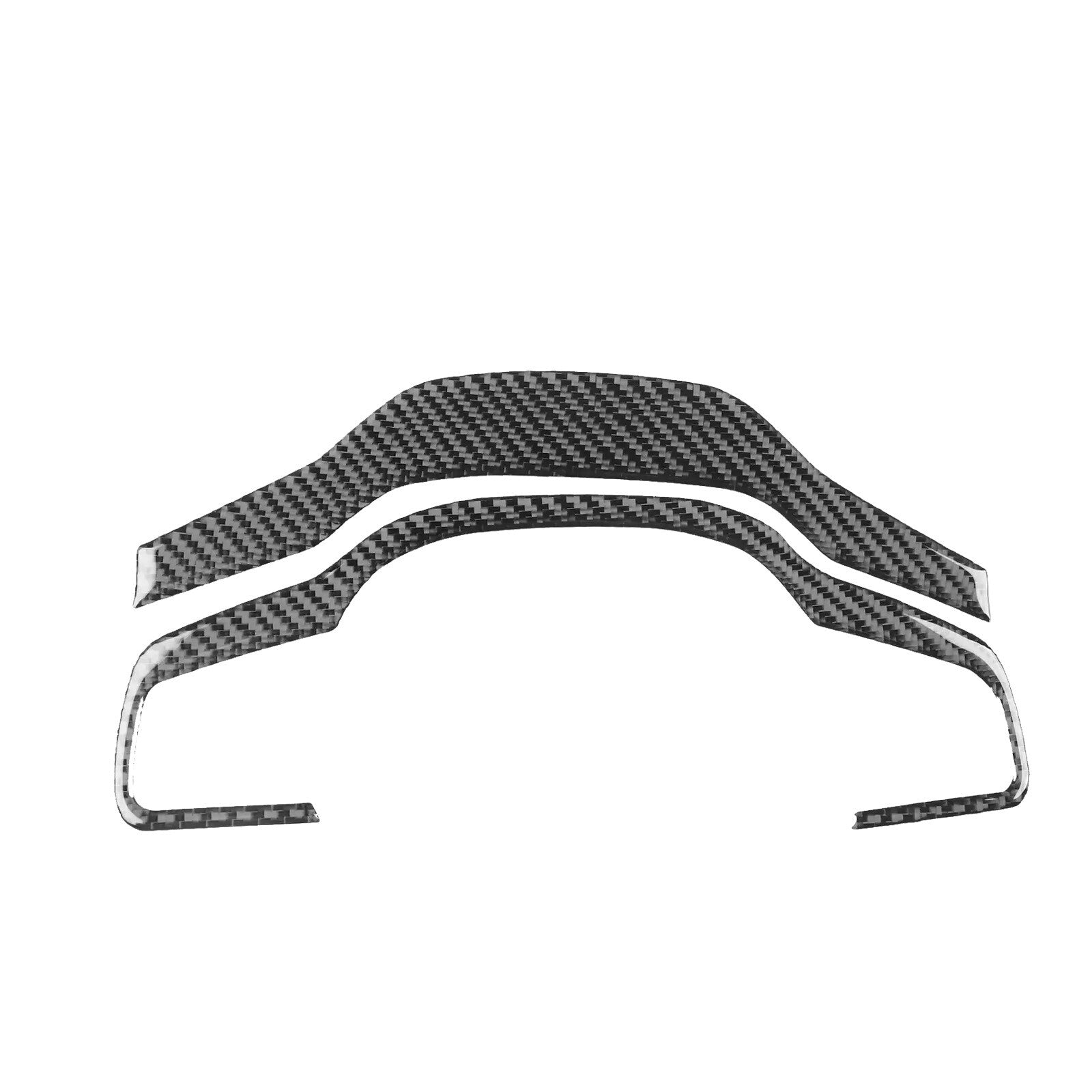 Real Carbon Fiber Steering Wheel Cover Trim for Jaguar for F-TYPE 2013-2022pX