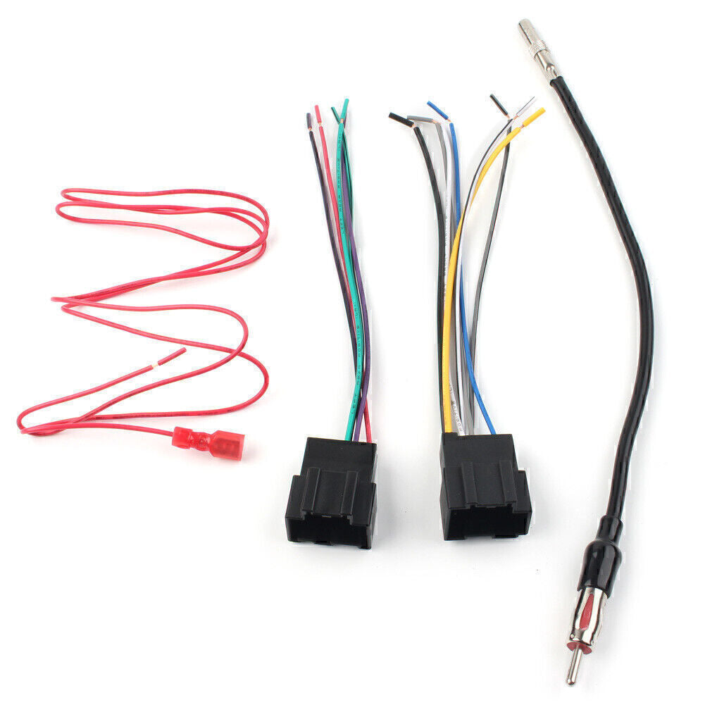Car stereo radio receiver wiring harness antenna suitable for GMC for SIERRA for YUKON 1500 07-13