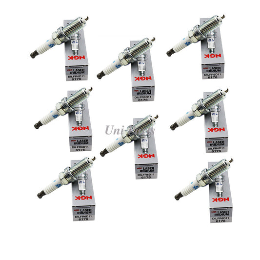 90919-01191 8-piece Iridium Spark Plugs for Toyota Tenderloin for Lexus 4.6L/5.7L Engines - Equipment Manufacturer