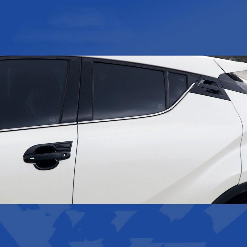 for Toyota CHR C-HR 2018-22 Black Look Side Door Handle Bowl Molding Cover Trim