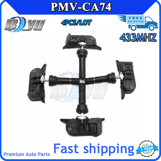 Set of 4pcs TPMS 40700-5ZH0A PMV-CA74 Tire Pressure Sensor for Nissan for Infiniti
