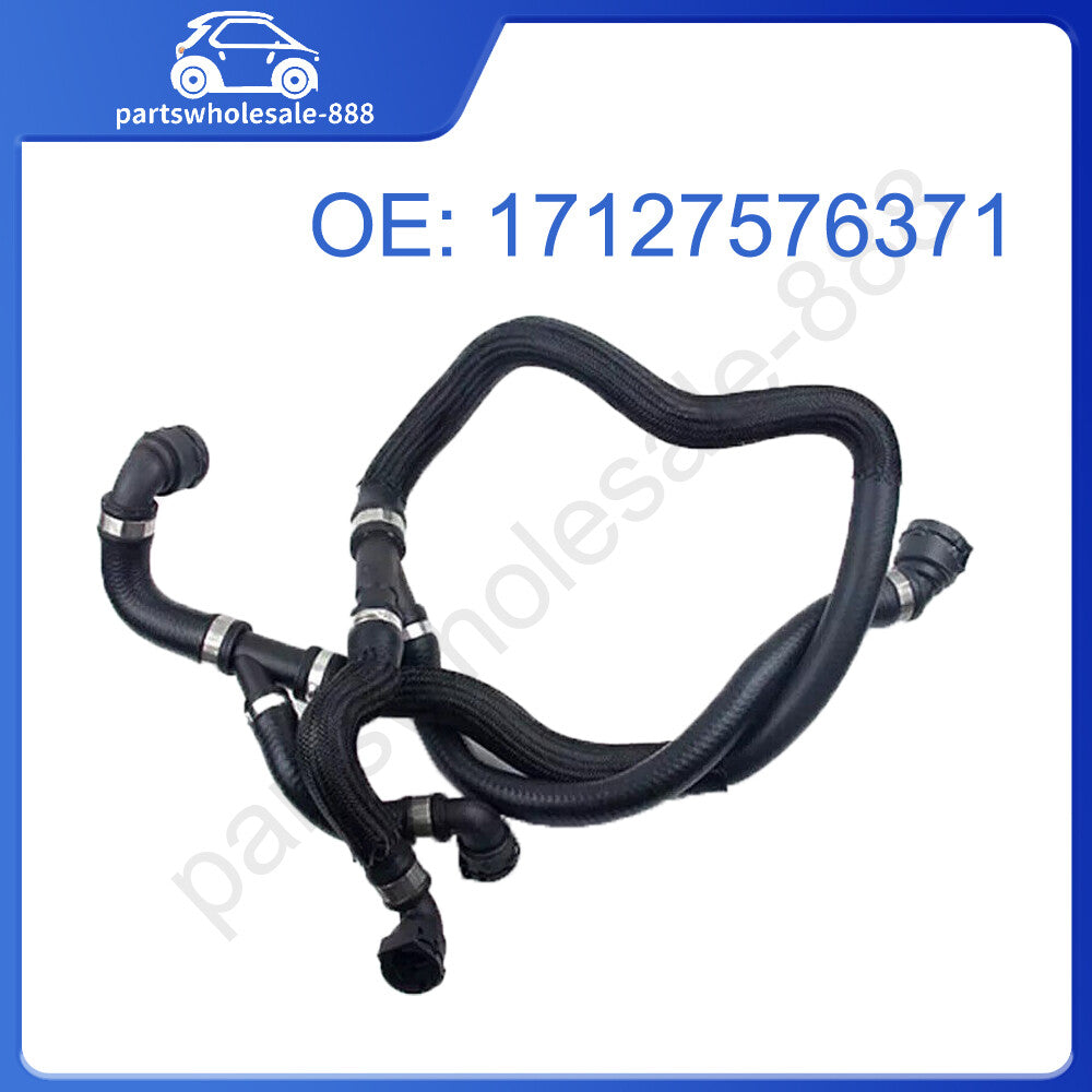 17127576371 1 Set Radiator Coolant Hose for BMW E70 E71 X5 X6 35iX 40iX