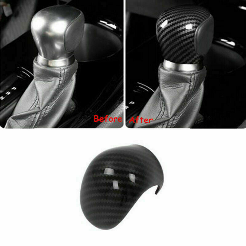 for Toyota CHR CH-R 2018-2022 Carbon Look Central Console Gear Shift Knob Trim