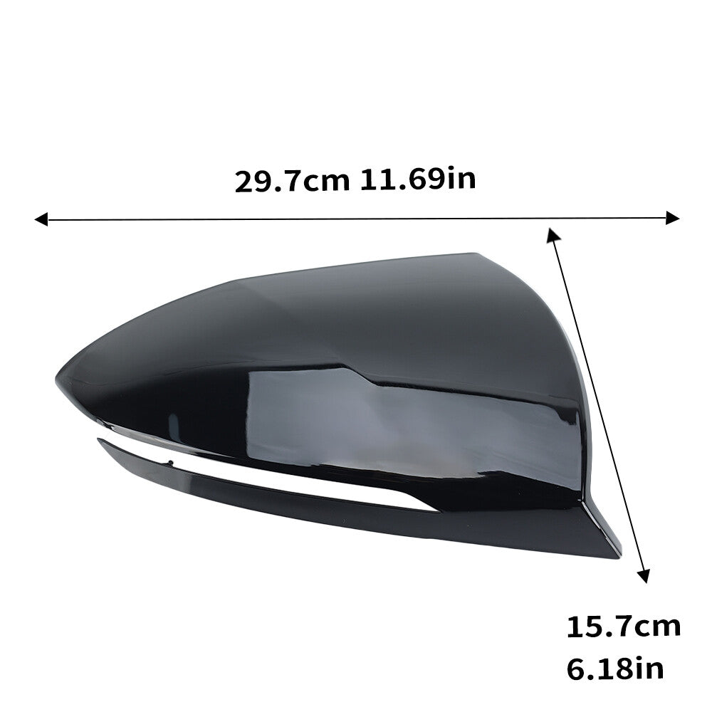 2¡Á F¨¹r for Hyundai for Tucson L 20-24 Spiegelgeh?use Au?enspiegel Schwarz Links+Rechts