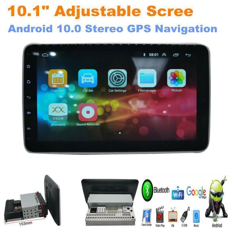 10.1 Up-Down Screen Car Radio Android 10.0 Stereo GPS Navigation WiFi Player