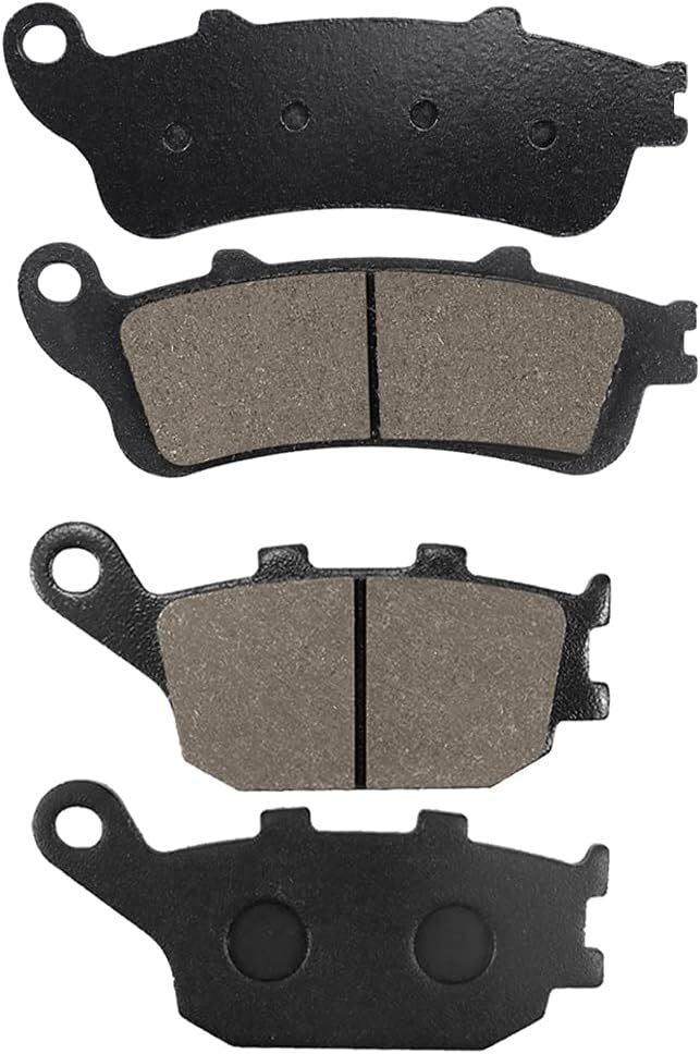 Front Rear Brake Pads for Kawasaki EN 650 AFF/AGF/AGFA/CHF Vulcan S-Non ABS