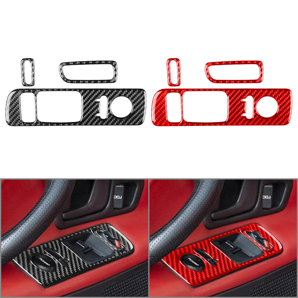 LHD Car Interior Door Window Control Cover Trim for Honda S2000 2000-2009