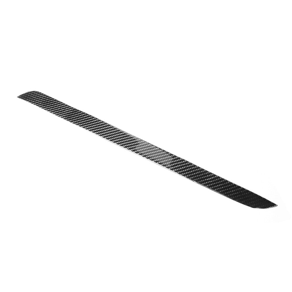 Carbon Fiber Central Control Cover Trim Strip for Subaru Forester 2013-2018