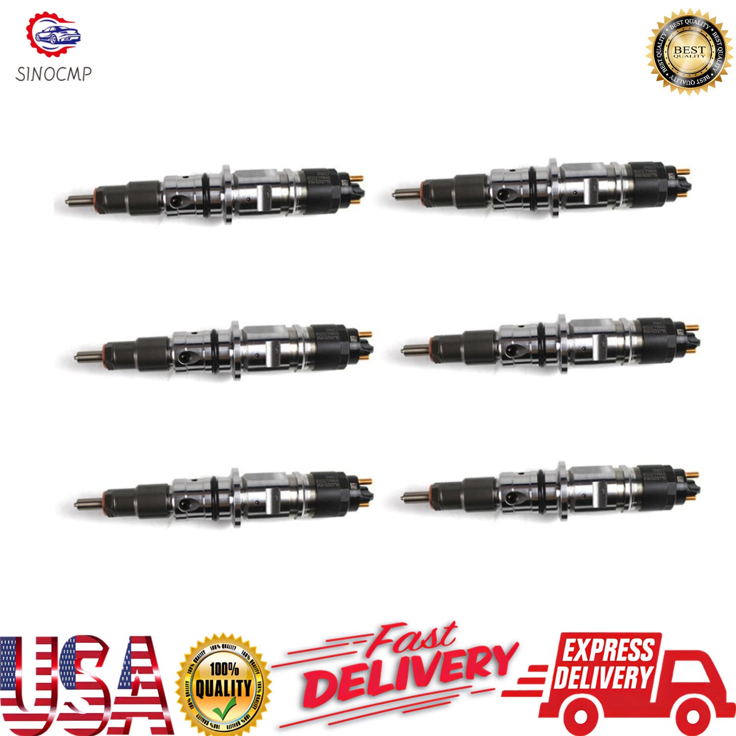 6pcs Fuel Injectors Replace OE 4940096 4940095 Fits for 2007-2012 for Dodge for Ram US