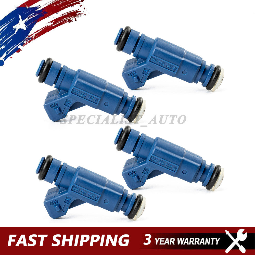 4x fuel injector for Volkswagen 1.8L 06B133551M 85212185 0280156061 0280156065