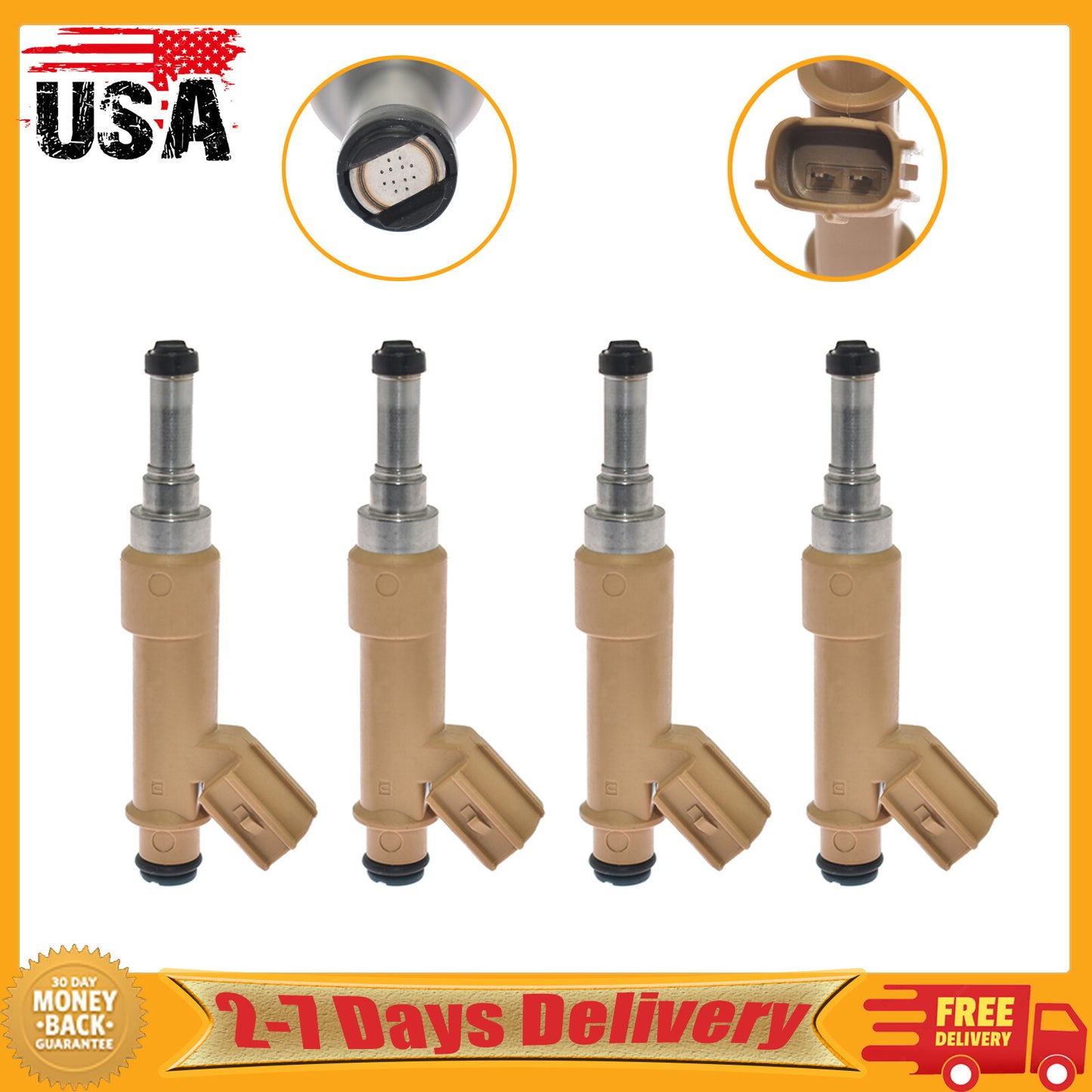 4x Fuel Injector for Toyota for Corolla CE LE Matrix for Scion xD 23250-0T010 2320939145