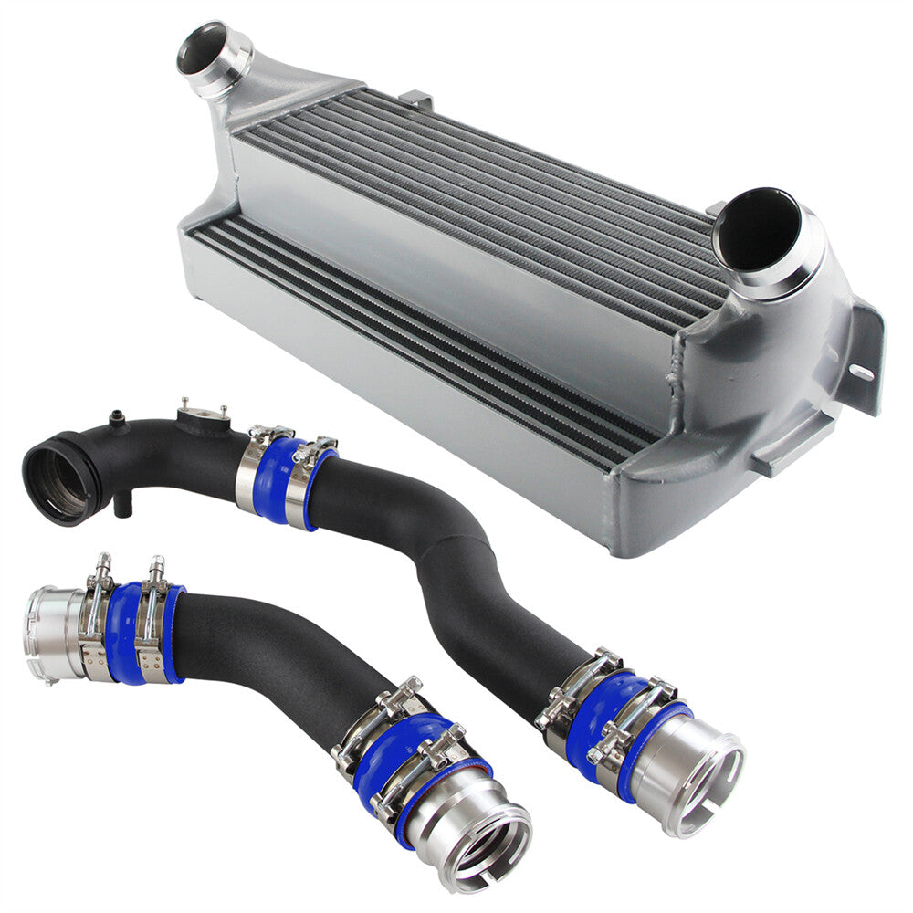Intercooler+Piping Kit For EVO2 for BMW 1/2/3/4 Series 228i 320i 328i 420i 328i Blue