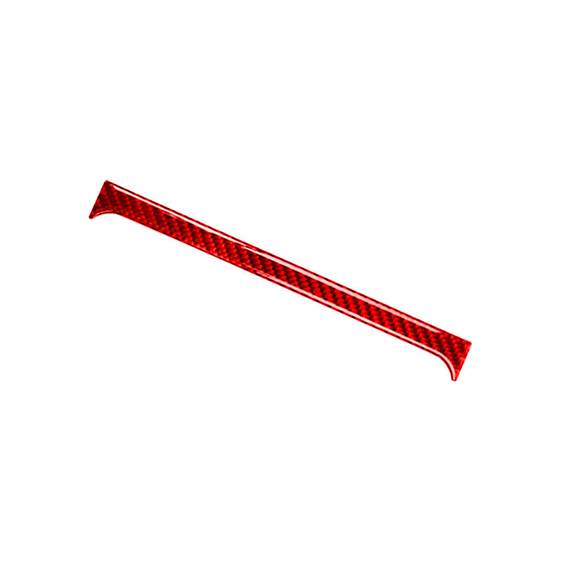 Red Carbon Fiber Interior Gear Shift Panel Cover Trim for Honda S2000 2004-2009