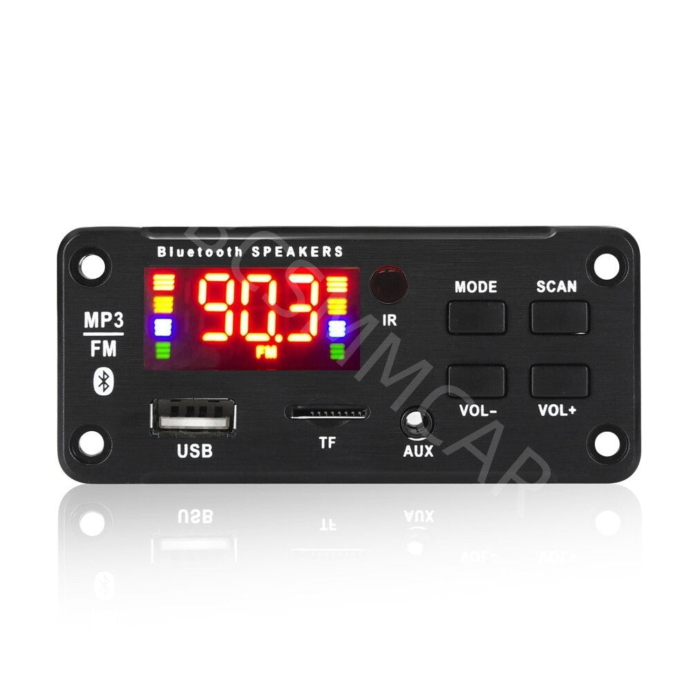 6-12V Car Handsfree Bluetooth MP3 Decode Board With Bluetooth Module FM TF AUX