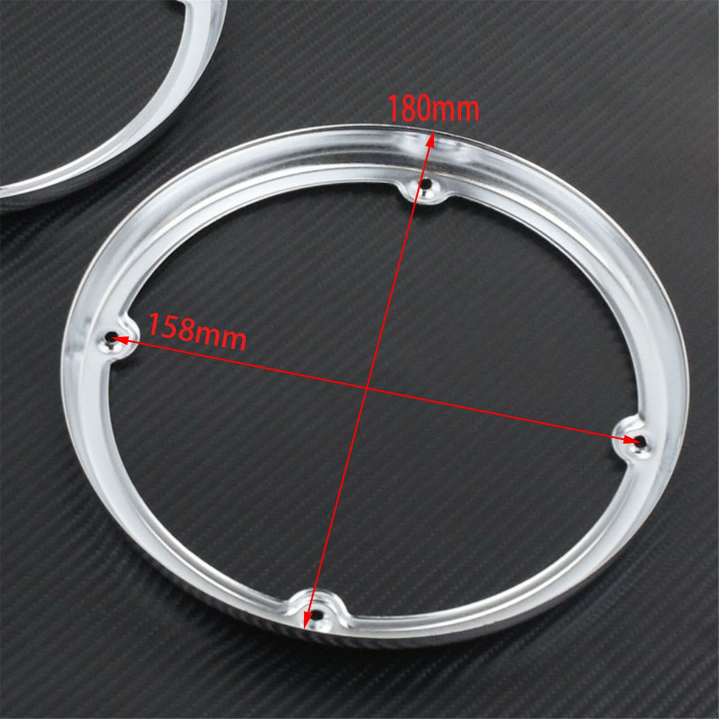 Tour Pak Speaker Trim Fit for Harley Electra Glide Ultra Limited Tri Glide 14-21
