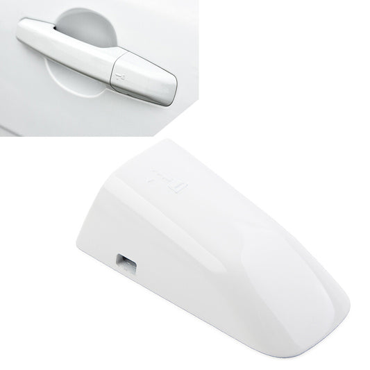 Front Driver Side Exterior Door Handle Cap White for Range Rover for Jaguar XE