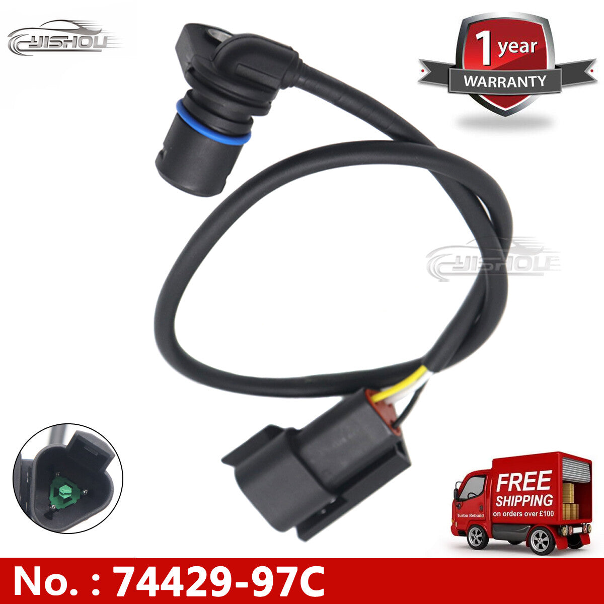 Suitable for Harley Davidson Dyna 1994-06 FLH/FLT Series 94-99 74429-97C new speed sensor