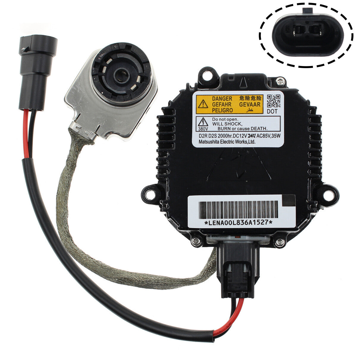 D2S bulb HID xenon ballast HID control unit module for Infiniti EX35 for Nissan