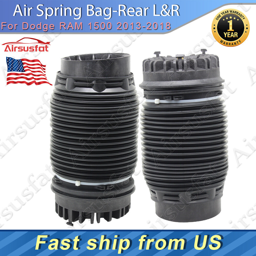 2Pcs for Dodge for RAM 1500 13-18 Rear LR Air Suspension Spring Bags 68248948AA US