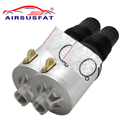 2 front air suspension spring bags for Audi for A8 D3 4E Quattro, 4E0616039 and 4E0616040.
