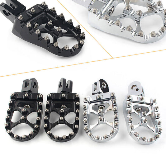 Motorcycle Chrome Wide Foot Peg MX Style For Speedmaster Legend Adventurer