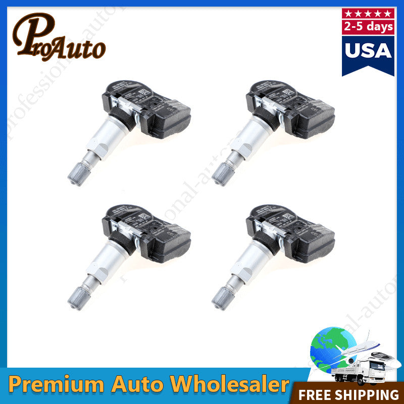 Set of 4 TPMS Tire Pressure Sensor for Honda Odyssey for Acura TLX 42753-T6N-A01