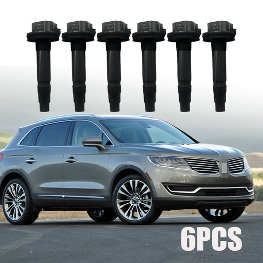 6PCS for Ford 07-13 for Lincoln for Mercury 3.5/3.7L DG520 GMotorcraft Ignition Coils