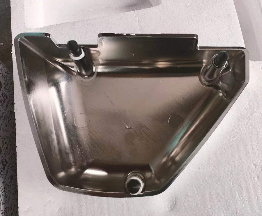 New Chrome Side Battery Cover for Honda Monkey Z50 Z50J Z50A Gorilla Bik Skyteam