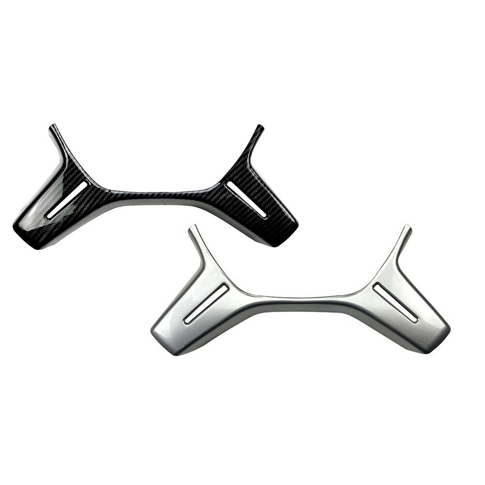 Silver Car Steering Wheel Moulding Trim for Benz C E GLK M Class W204 W212 C180