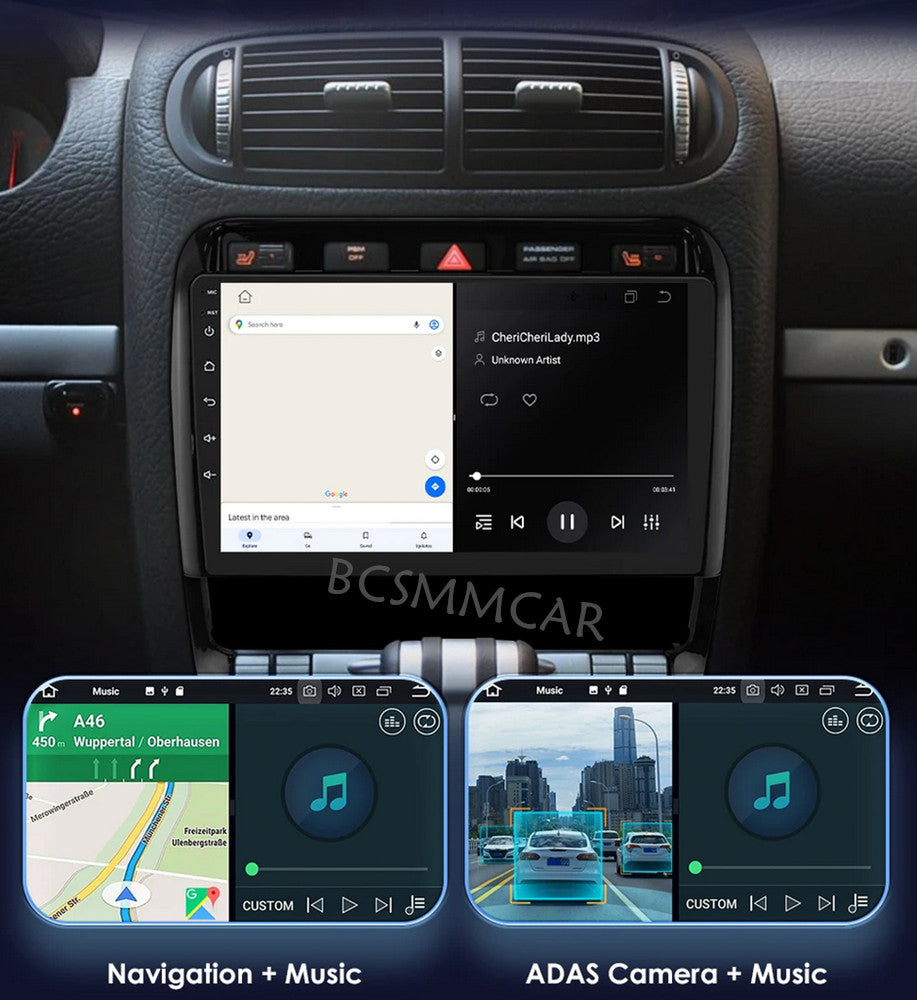Fit for Porsche for Cayenne 2003-2010 Android Radio Stereo Head Unit GPS For Carplay