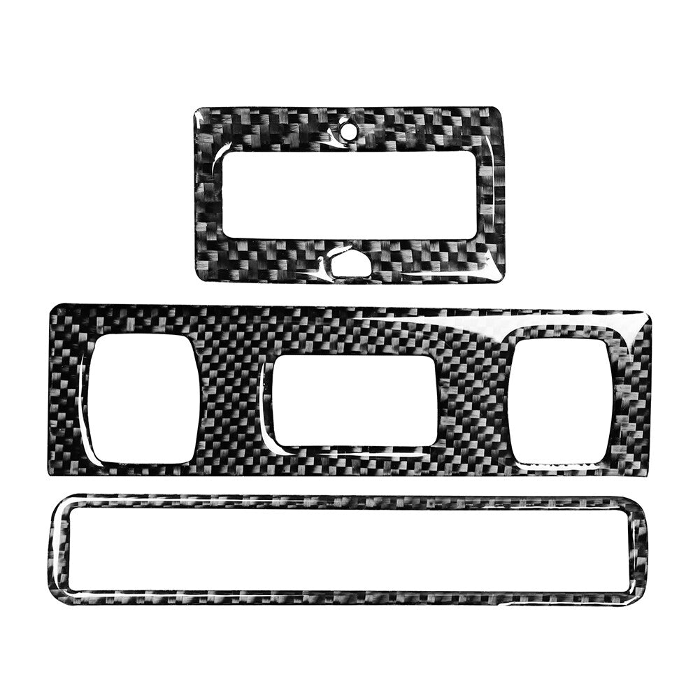 Hardtop Car Reading Light Panel Cover Kit Carbon Fiber for Audi TT 8N 2001-2006