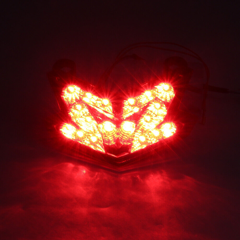 Red LED Taillight Turn Signal Brake Lamp for KAWASAKI Z800 2013-2016 Z125 16-21