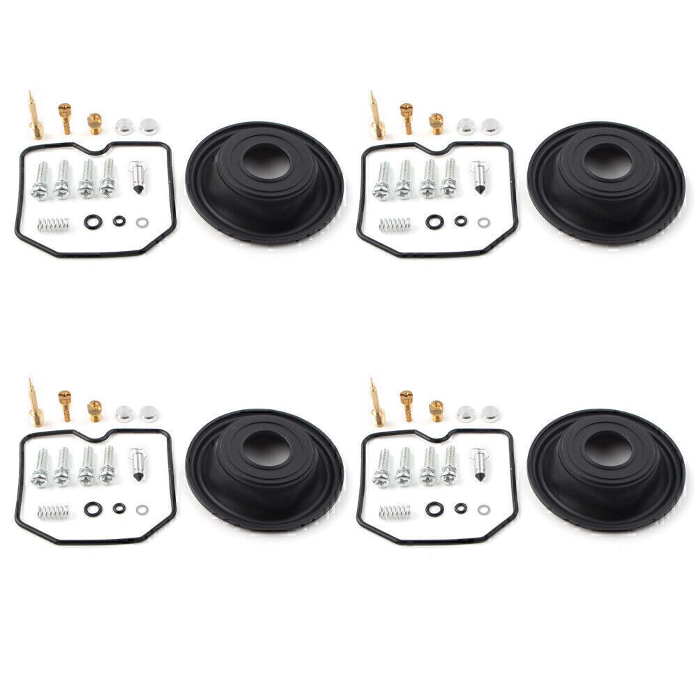 4X Carburetor Rebuild Kit Plunger Diaphragm For ZX900 900R 1984-1986 1985