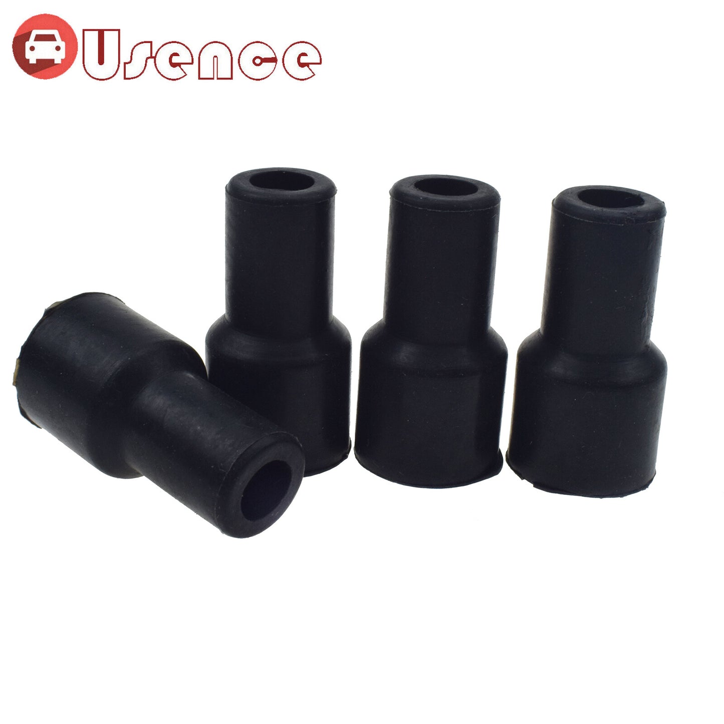4Pcs Ignition Coil Tip Rubber Cover Spark Plug Cap for Toyota Yaris 90919-11009