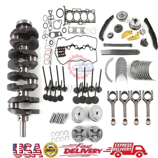 G4KH Engine Rebuild Kit w/ Crankshaft 231112G400 Connecting Rod Fits for Hyundai