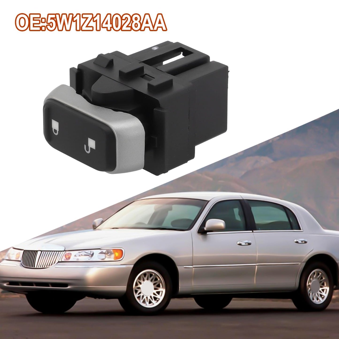 Car Power Door Lock Switch 5W1Z14028AA for Ford For TownCar 2004-2008 Assembly